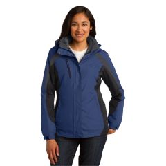 Port Authority Ladies Colorblock 3-In-1 Jacket.