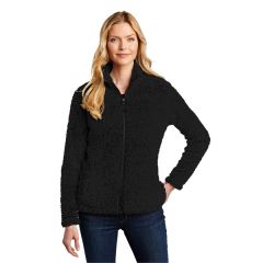 Port Authority Ladies Cozy Fleece Jacket.