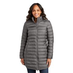 Port Authority Ladies Horizon Puffy Long Jacket