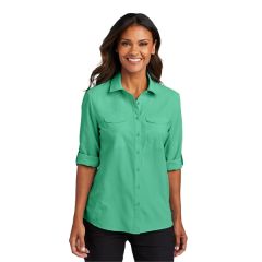 Port Authority Ladies Long Sleeve Uv Daybreak Shirt