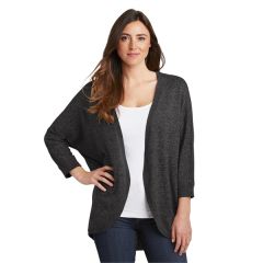 Port Authority Ladies Marled Cocoon Sweater.