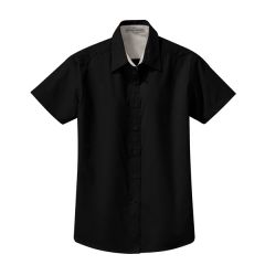 Port Authority Ladies Short Sleeve Easy Care Shirt.