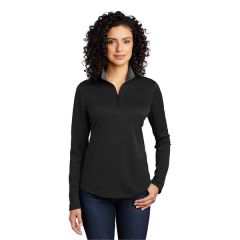 Port Authority Ladies Silk Touch Performance 1/4-Zip
