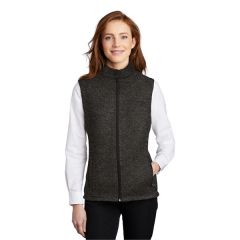 Port Authority Ladies Sweater Fleece Vest
