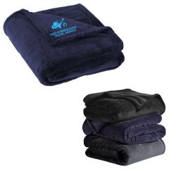 Port Authority Oversized Ultra Plush Blanket.
