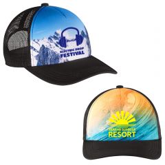 Port Authority Photo Real Snapback Trucker Cap