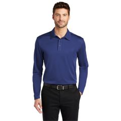 Port Authority Silk Touch Performance Long Sleeve Polo.