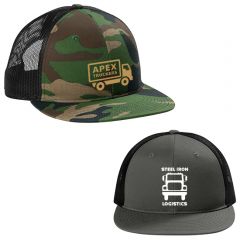 Port Authority Snapback Flat Bill Trucker Cap
