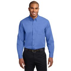 Port Authority Tall Long Sleeve Easy Care Shirt.