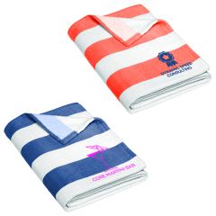 Port Authority Value Cabana Stripe Beach Towel