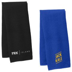 Port Authority Waffle Microfiber Fitness Towel.