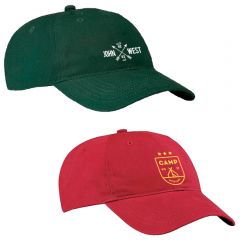 Port & Company Brushed Twill Low Profile Cap.
