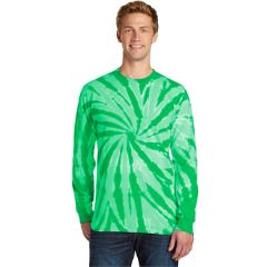 Port & Company Tie-Dye Long Sleeve Tee.