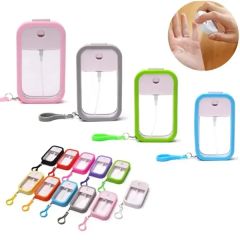 Portable 50 mL Perfume Card Spray Bottle With Silicone Case