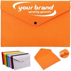 Portable A4 Office Storage Envelopes Felt File Folders