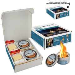 Portable Campfire Family Night Pack W/Label & Custom Box