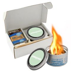 Portable Campfire S'mores Night Pack With Label