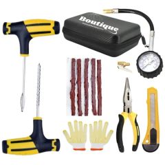 Portable Car Tire Repair Emergency Kit Tools Set