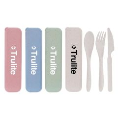 Portable Cutlery Set With Storage Case