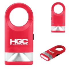 Portable Flashlight With Carabiner Clip