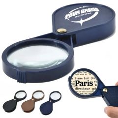 Portable Folding Pocket 10x Magnifying Glass For Reading