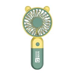 Portable Handheld Electric Fan With Colored Stripes