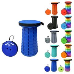 Portable Lightweight Collapsible Camping Stool With Handle
