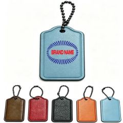 Portable Reusable Leather Keychain Pendant