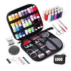 Portable Sewing Kit With Case