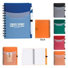 Portable Tri-Pocket Writing Pad
