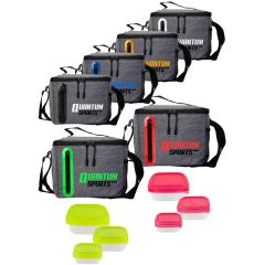 Portion Control Oval Cooler Lunch Set