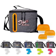 Portion Control Oval Cooler Lunch Set