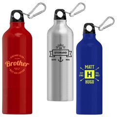 Portland Plus - 25 Oz Aluminum Water Bottle - Laser