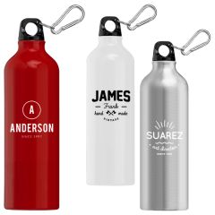 Portland Plus - 25 Oz Aluminum Water Bottle - Silkscreen