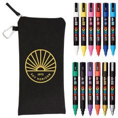 Posca 12 Piece Basic Marker Set With Bag