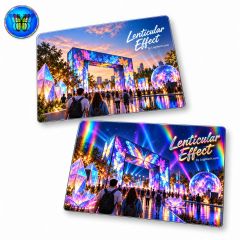 3D Lenticular Post Cards with Animation