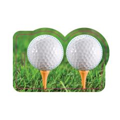 Post Card With Full Color Golf Luggage Tag