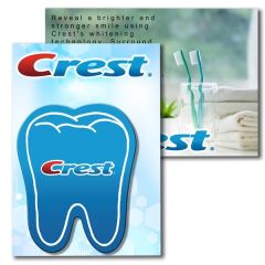 Post Card With Full Color Tooth Coaster