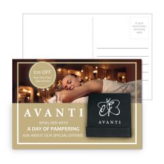 Post Card With Matchbook Nail File