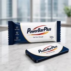 Power Bar Plus - 5000 mAh Power Bank With Full Color Wrapper