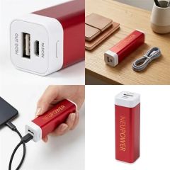 Power Shot 10 - 2200 mAh Plastic Usbp2200p Power Bank In Bra