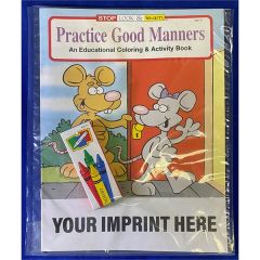 Practice Good Manners Coloring And Activity Book Fun Pack