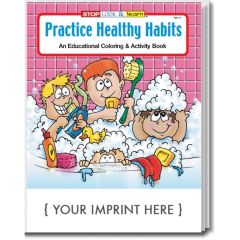 Practice Healthy Habits Coloring And Activity Book