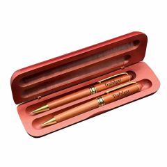 Premade Wb02r Wooden Pen Set - Terrific Timber-1