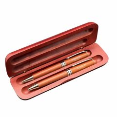 Premade Wb02r Wooden Pen Set - Terrific Timber-1c
