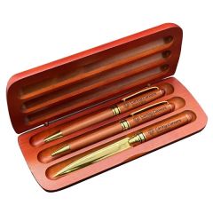 Premade Wb05r Wooden Pen Set - Terrific Timber-1