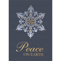 Premium Filigree Snowflake Holiday Greeting Card
