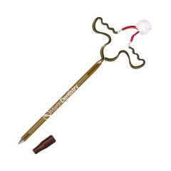 Bentcil Premium Inkbend Standard Pen - Moose W/ Santa Hat