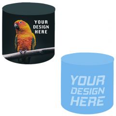 Premium Round Fitted Table Cover Dye Sublimated 30in X 30in