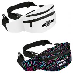 Premium Waterproof Fanny Pack W/ Three Zippers 